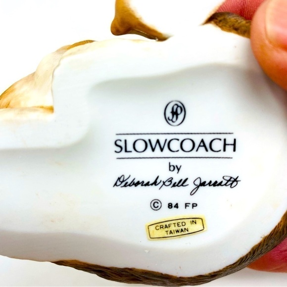 Deborah Bell Jarrett Slowcoach Bunny And Snail Figurine - Picture 8 of 8